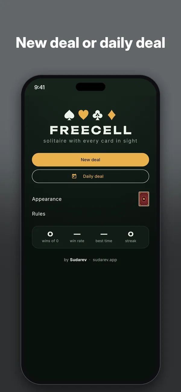 FreeCell — Screenshots 1