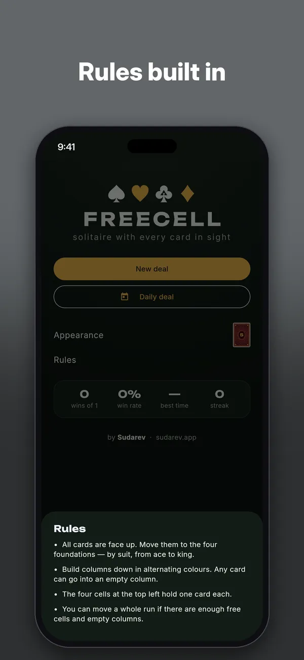 FreeCell — Screenshots 5