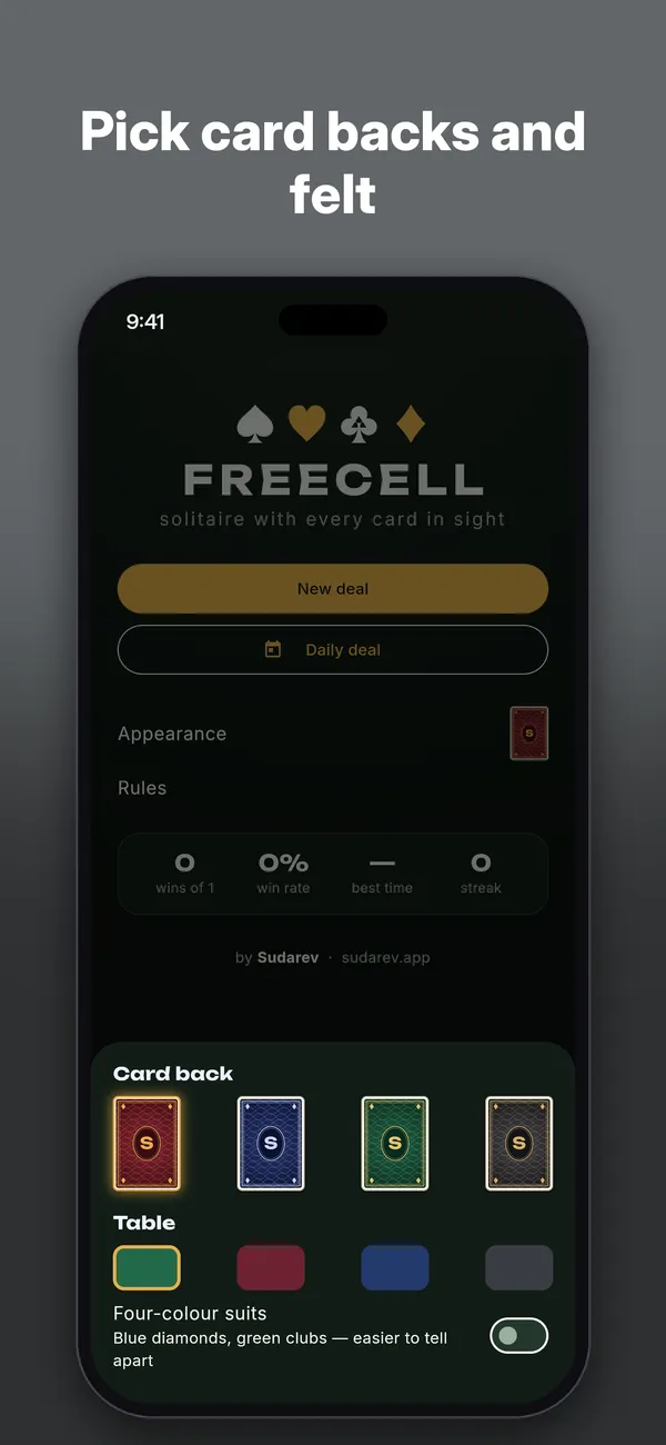 FreeCell — Screenshots 6