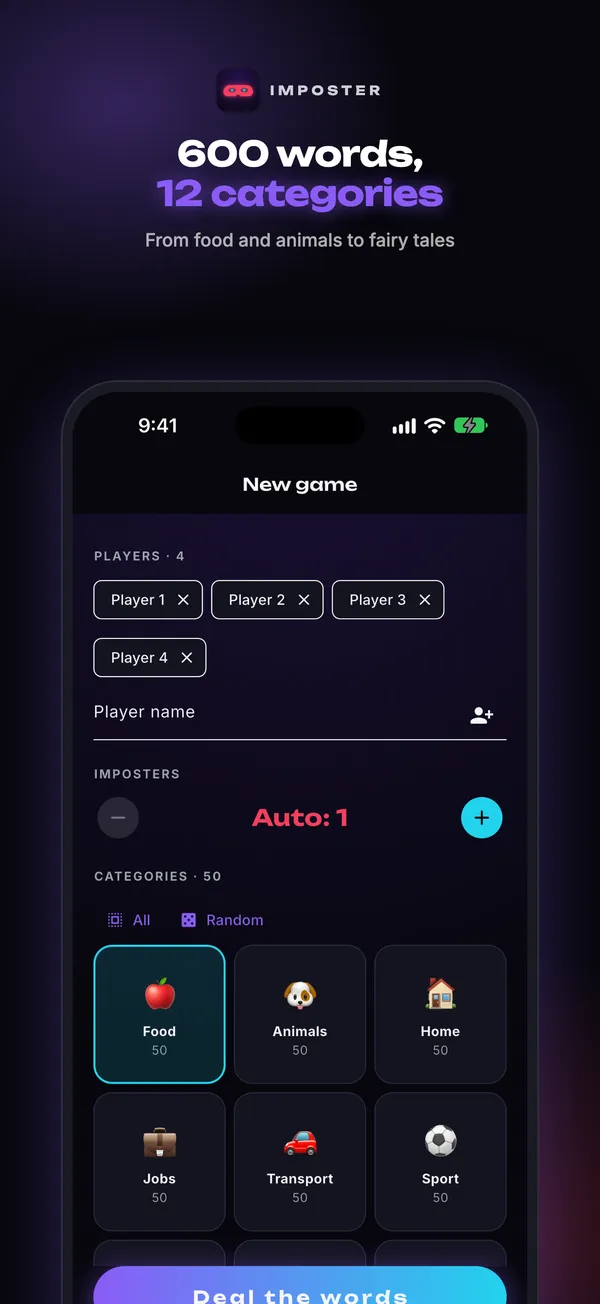 IMPOSTER: Word Party Game — Screenshots 3