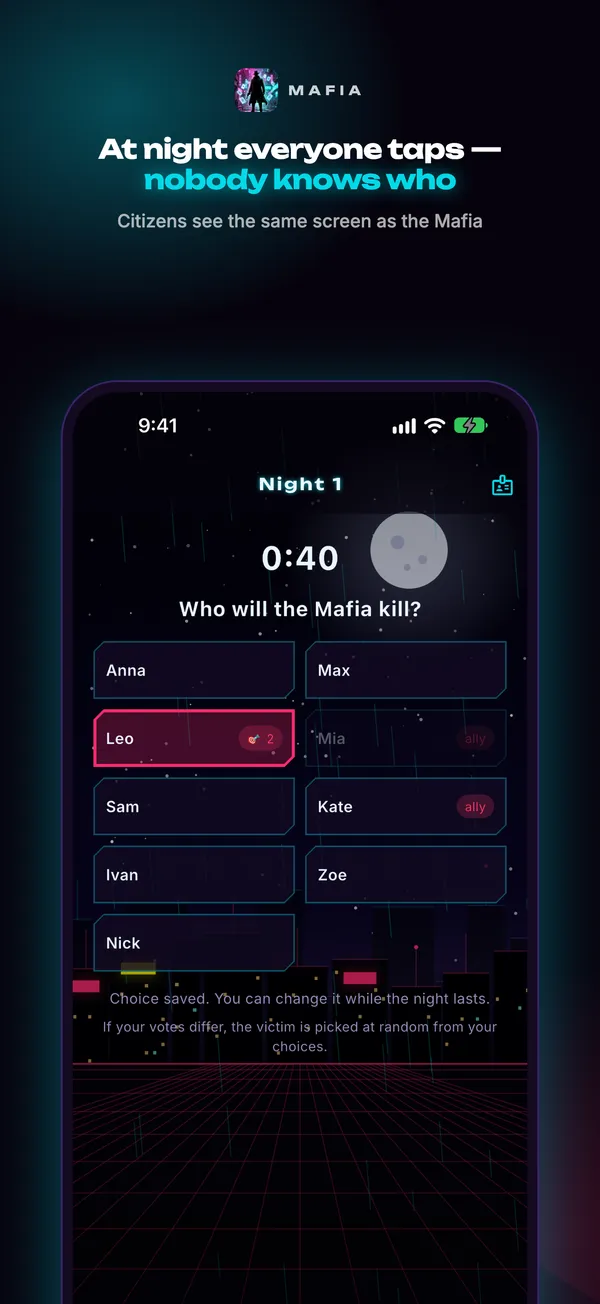 MAFIA: Party Game with Phones — Screenshots 2