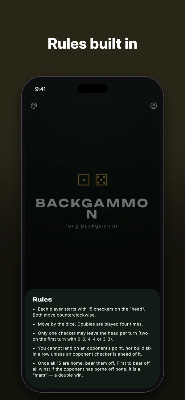 Backgammon — Screenshots 4