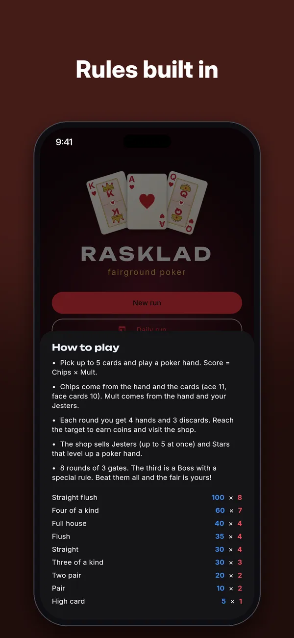 Rasklad — Screenshots 5