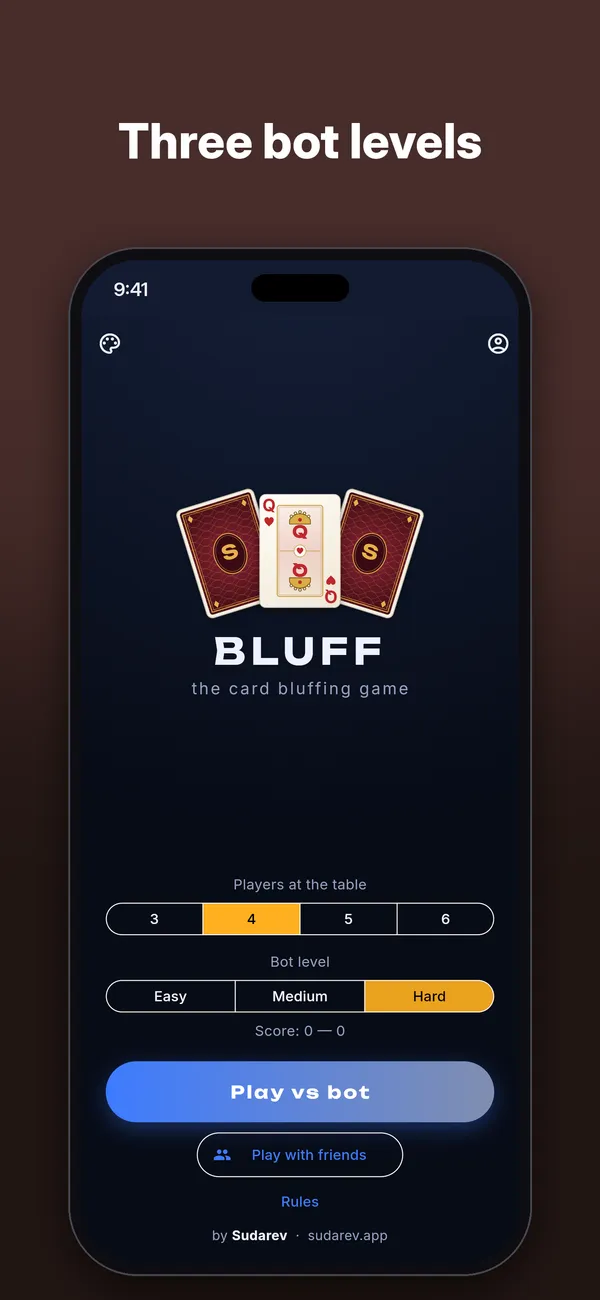 Bluff — Screenshots 1